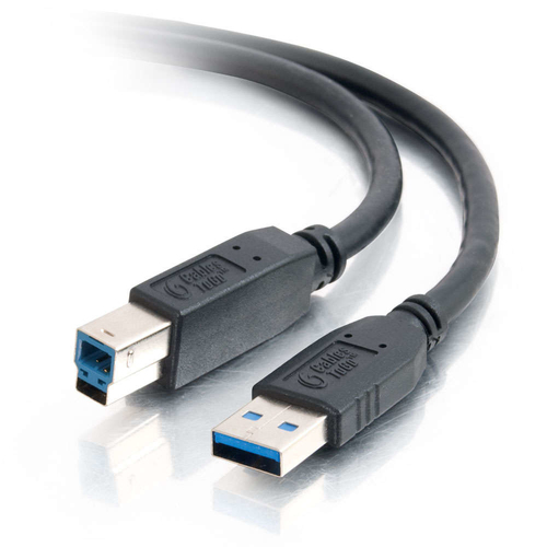 3m USB 3.0 A Male to B Male Cable Black – Legrand