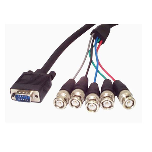 StarTech.com VGA Monitor cable - coax - HD-15 (M) - BNC (M) - 6 – StarTech.com