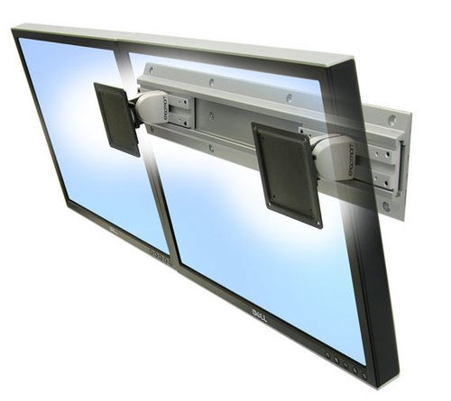 NEO FLEX DUAL WALL MOUNT VESA 100X100 75X75 BIS 72KG – Ergotron