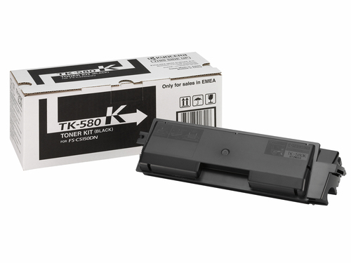TK-580K BLACK TONER CARTRIDGE – Kyocera