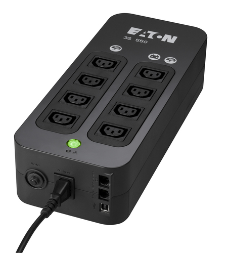 Eaton 3S 550VA IEC sockets – Eaton