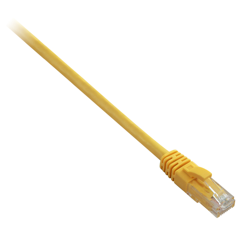 CAT5E UTP 0.5M YELLOW PATCH CABLE RJ45 – V7