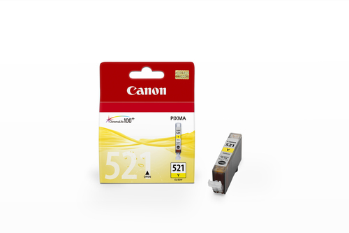 CLI-521 Y BLISTER W/SEC COLOUR K CARTRIDGE – Canon